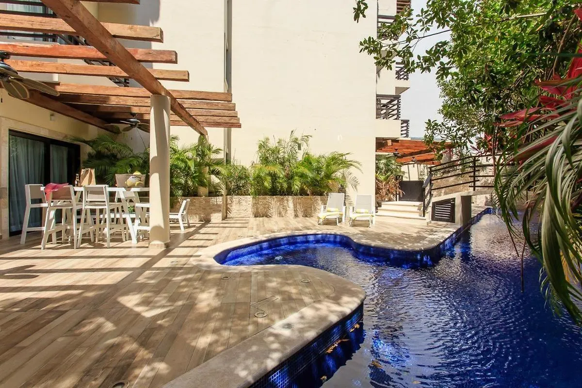 Ata06 - One Of A Kind Private Pool Close Beach Playa del Carmen Apartment