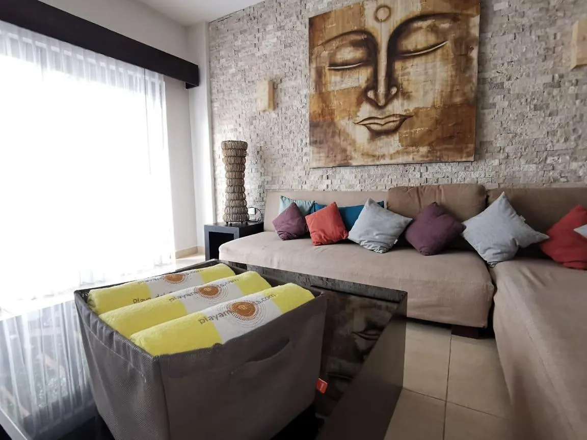 Ata06 - One Of A Kind Private Pool Close Beach Playa del Carmen Apartment